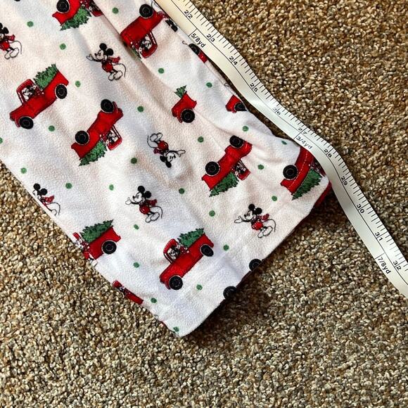 Disney Mickey Mouse Christmas Red Truck Women's Pajama Set.  Size XS - Picture 3 of 9